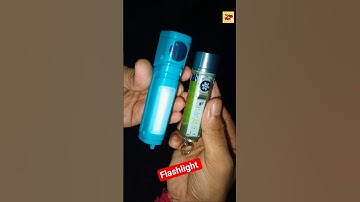 2 Portable LED Torch | Light Comparison 🔦✨ | #shorts #flashlight #torch #light