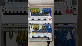 Dual Row Consumer Unit Installed #electrician #fusebox #evcharging