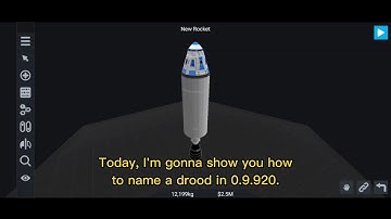 How to rename droods in SimpleRockets 2 0.9.920 | Tutorials | Ced and Ross Space Agency