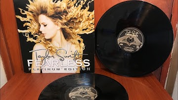 Unboxing: Taylor Swift - Fearless (Platinum Edition) (Vinyl)