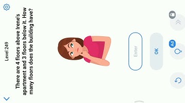 Easy Game Level 249 || There Are 4 Floors Above Irene