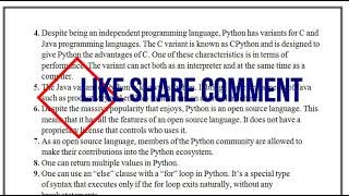 Python - Some Interesting Facts. You Must Know About Python. Python Google Part A Fact Need to Know.