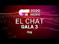 EL CHAT EN DIRECTO: GALA 3 | OT 2020