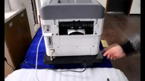 video of printing QR code