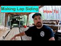 Making Lap Siding with Woodland Mills Lap Siding Attachment