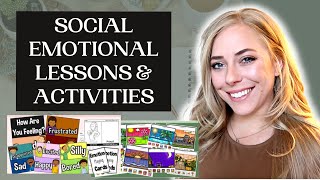 How To Teach Social Emotional Skills In The Classroom | Easy Lesson Ideas Teacher Tips & Resources