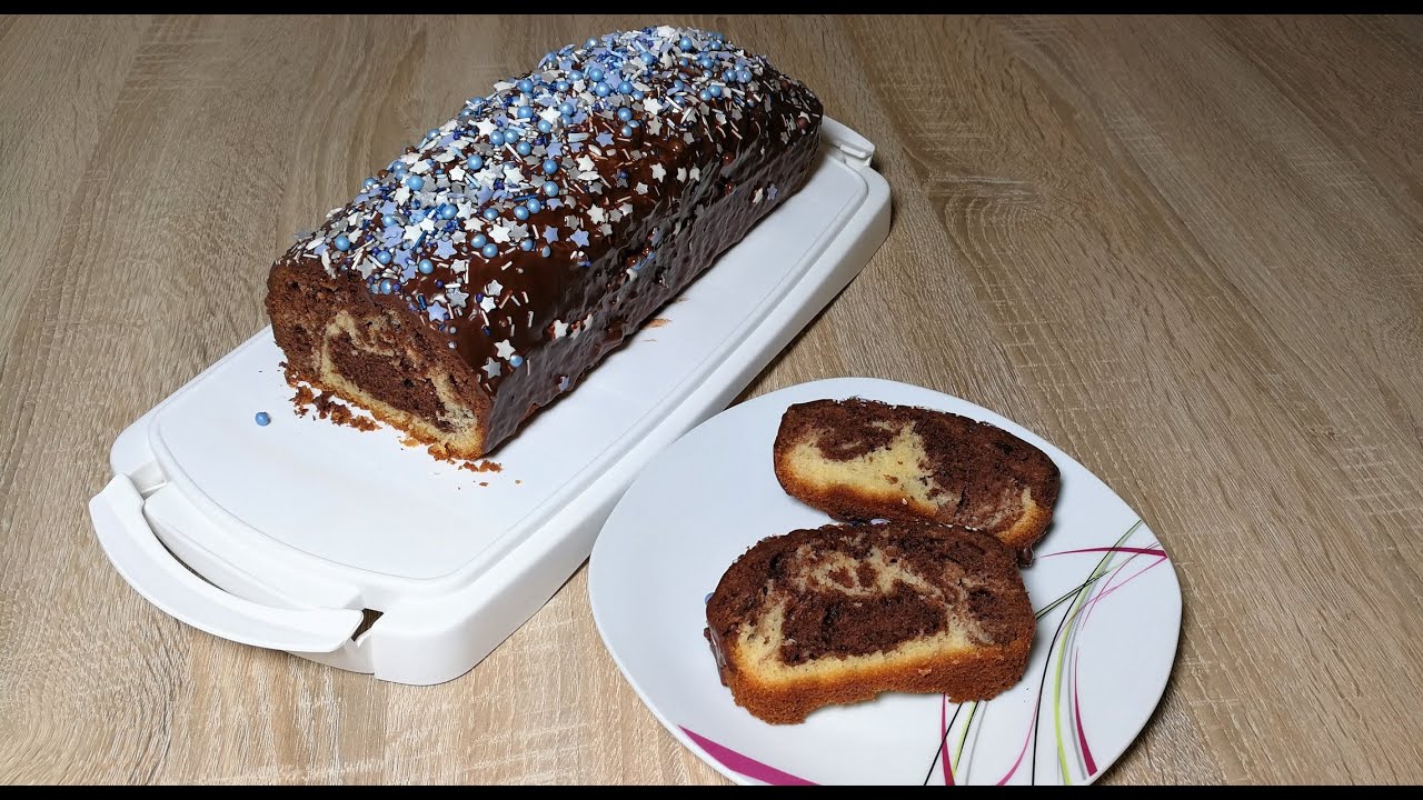 Marmorkuchen mit Rum - YouTube