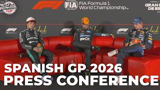 F1 Drivers Qualifying Press Conference Spanish Grand Prix 2026