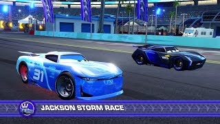 Cars 3: Driven to Win - Cam Spinner vs Jackson Storm (Hard Mode) - PS4 Gameplay