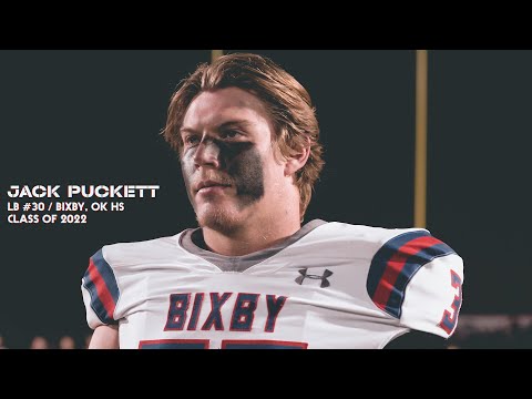 Jack Puckett: Bixby High School Highlights | 2021 Senior Season