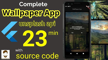 Build 4K Wallpaper App Using Unsplash Api (2020) | Flutter Tutorial For Beginners
