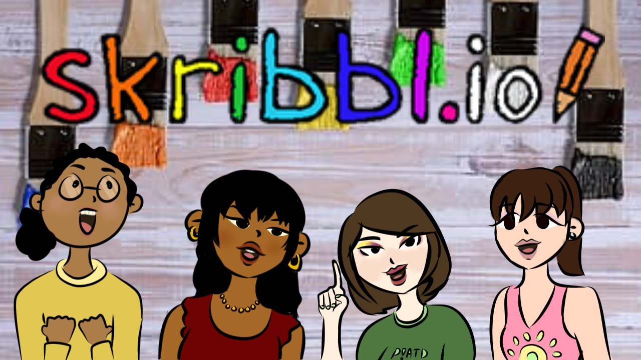 We Play Scribbl.io for the First Time! (Lock-down Edition) #StayHome # ...