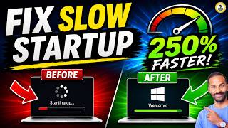 Fix Slow Windows Startup ⚡ Make Programs Open 250% Faster!