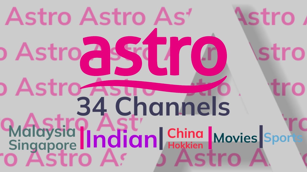 Channel ID (34 Channels) & Channel Bumper (32 Channels) : Astro - YouTube