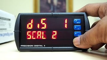 Precision Digital  PD6000 (1).วิธีการ set ฟังก์ชั่น Dual Scale 4-20 mA Meter
