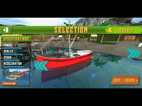 Boat Fishing Simulator: Salmon Wild Fish Hunting