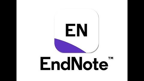 របៀបតម្លើងកម្មវិធី Endnote Version 22.5