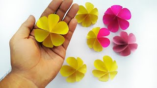 How To Make Beautiful Flower From Paper !! Paper Craft / Paper Flower