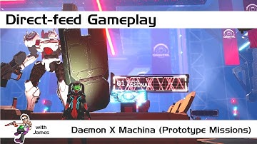 Daemon X Machina: Prototype Missions | Direct-Feed Gameplay | Switch