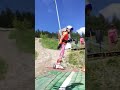 Ski Jump With Jacqueline 7 In Courchevel Ski Jump With Jacqueline 7 In Courchevel