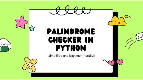 Beginner Python Project: Palindrome Checker (Easy + Fast)! 💡💻