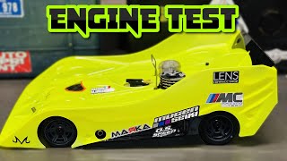 1/8 onroad ENGINE TEST  2024 - Pista Melzo