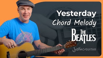 Yesterday by The Beatles - Finger Style | Easy Guitar Lesson