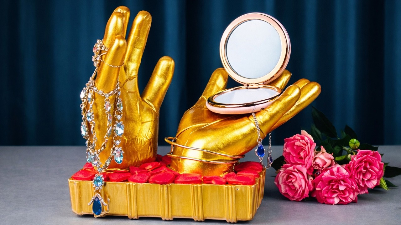 Ein eleganter Ständer für kleine Gegenstände DIY I Ideen für die Inneneinrichtung