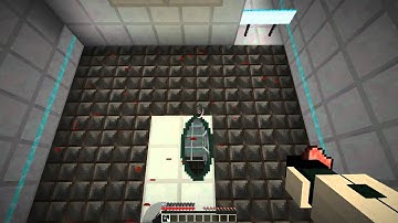 Minecraft Custom Map - Aperture Testing Laboratories (Portal Minecraft)