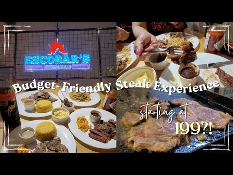 BUDGET-FRIENDLY PREMIUM STEAK EXPERIENCE AT ESCOBAR'S STEAKHOUSE | Rachel Ilagan