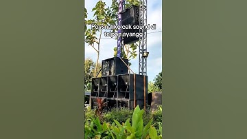 Naliko Cek Sound Ditelpon Ayang #ceksound #soundsystem #soundhoreg