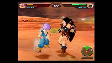 DBZ Budokai Tenkaichi 1 | CPU vs CPU #11 | Kid Trunks vs Raditz