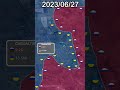Battle of avdiivka start  february 2024 every day shorts animation map
