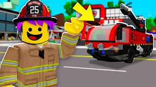 TRABALHEI DE BOMBEIRO LEGO no BROOKHAVEN