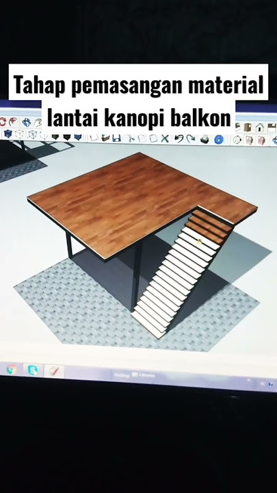 PEMASANGAN LANTAI  KANOPI BALKON VIRAL