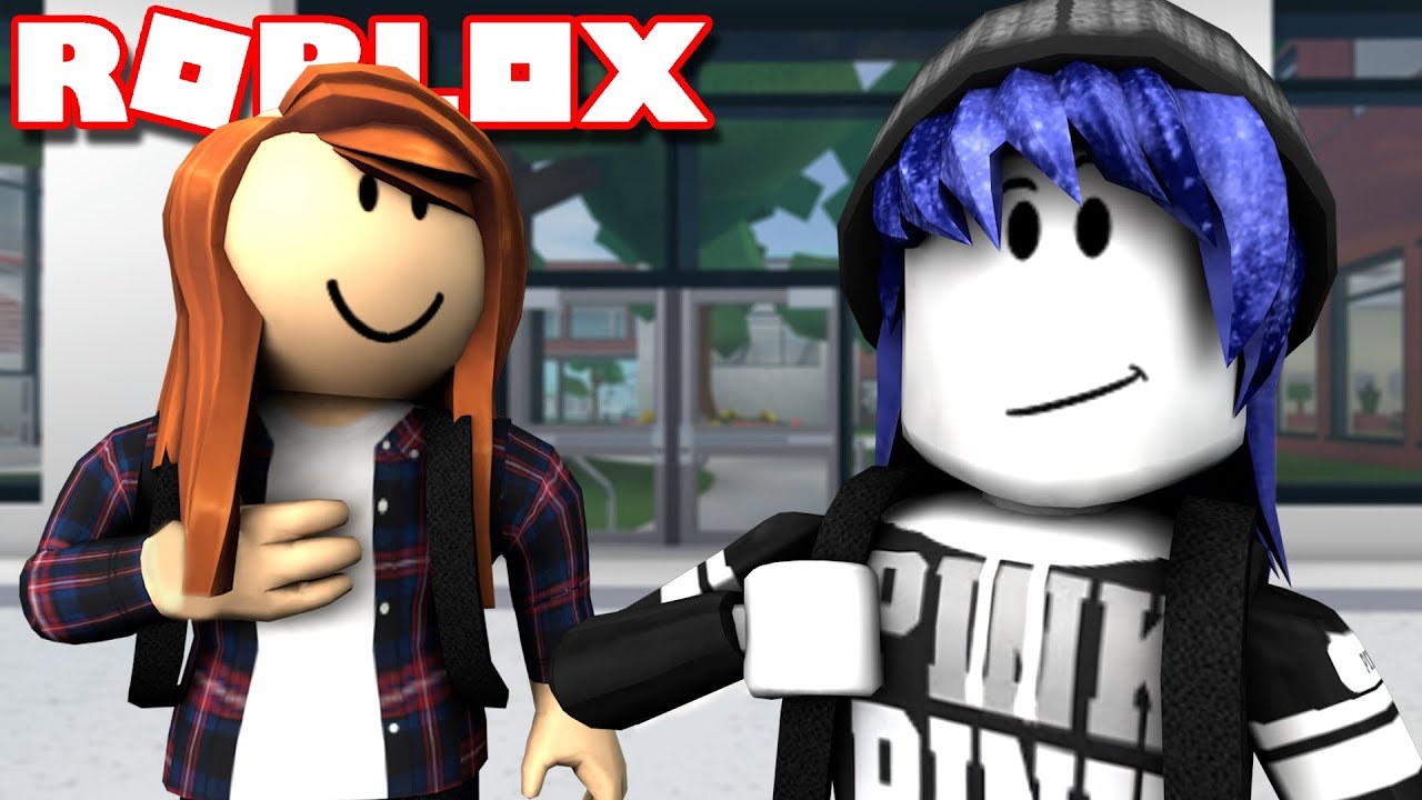 First Day Of Roblox High School Youtube