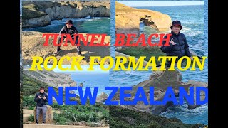 TUNNEL BEACH | ROCK FORMATION | TOURIST ATTRACTION | BEAUTIFUL SPOT AND SCHENERY | CLIFF | SOUNDWAVE