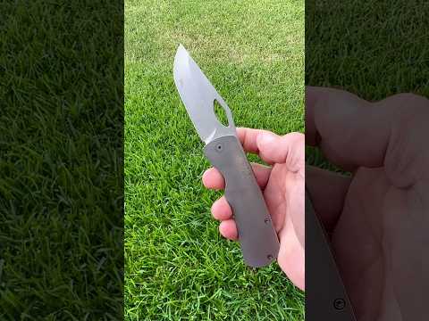 My McNees hollow ground Magnacut Dixon knife is my rainy evening EDC