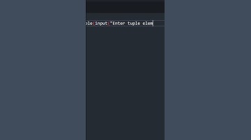 Reverse tuple in Python #coding  #python #programming