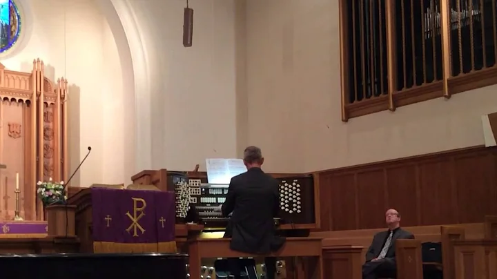 Organ Recital by Steven Cagle  Jarvis Memorial UMC...