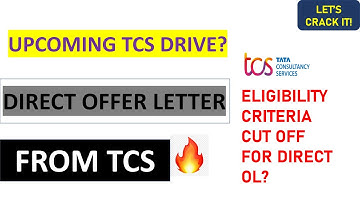 TCS DIRECT OFFER LETTER TCS interview  experience  #tcs #interview  #nqt