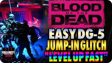 BO4 Zombie Glitches: Easy Jump-In DG-5 Glitch "Level Up Fast" Works After-Patch 1.08 - BOTD Glitches