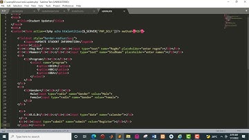 Updating records from the database in PHP and MySQL video 6 of 7