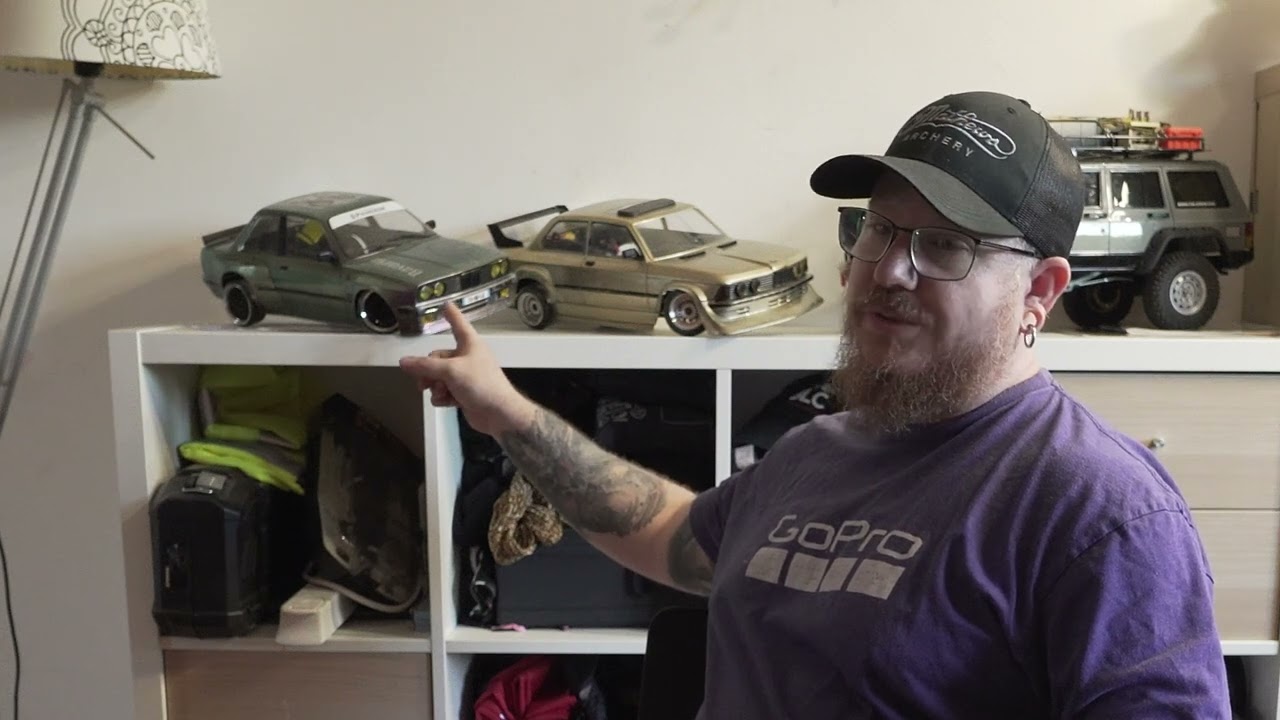 RC drift : hobbytech overD10 partie 1 le chassis de drift made in france les premières impressions