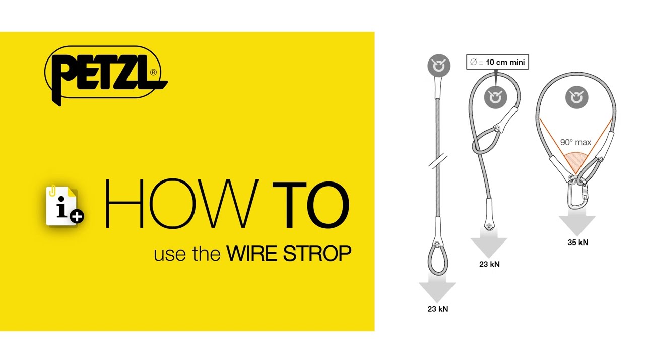 How To Use the WIRE STROP - YouTube