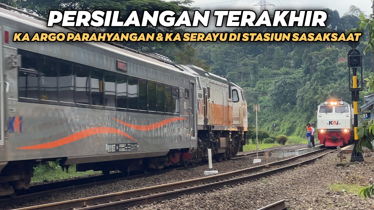 DI GAPEKA 2025 KA SERAYU PAGI DARI PASAR SENEN TIDAK LAGI BERHENTI DI STASIUN SASAKSAAT‼️
