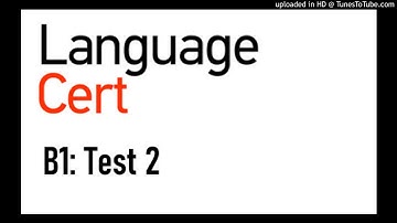 B1 Listening TEST 2 PART 2 LanguageCERT