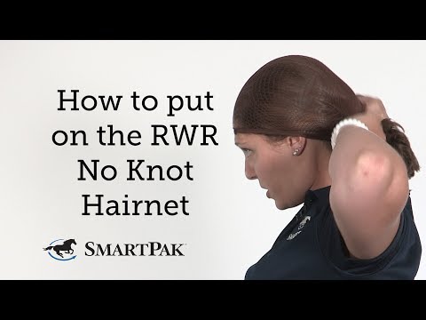 How to put on the RWR No Knot Hairnet