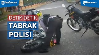 Detik-detik Balap Liar di Cilegon Dibubarkan Polisi, Kabur hingga Tabrak Polisi, 5 Orang Ditangkap