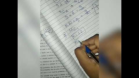 Probability | Statistics of standard 12 | GSEB Ex 1.3 (Q1 to Q5)